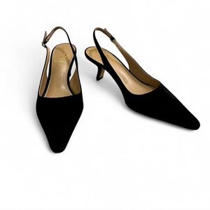 Sam Edelman Black Slingback Heels